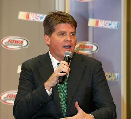 KATE talks to Albert Lea native and NASCAR VP Eric Nystrom
