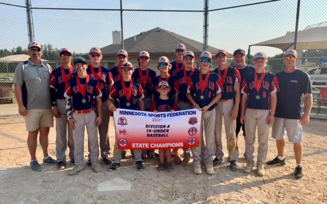 Albert Lea 14A and 10A baseball teams win state titles