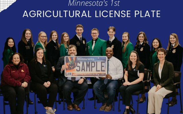 Ag License Plate Benefits Minnesota 4-H and FFA Foundation
