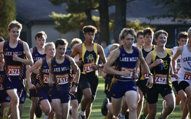 Lake Mills Boys Cross Country team takes 3rd in Forest City, Rygh takes 1st overall