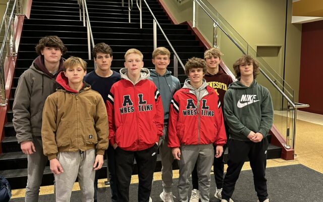 Albert Lea Wrestling competed in Christmas Tournament, NRHEG in Redwood Valley and Lake Mills was in Britt